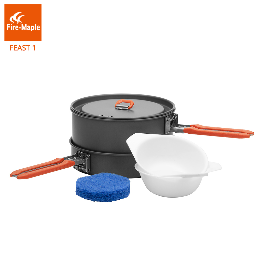 Camping Cooking Pots And Pans - Fire Maple Feast 1 Outdoor Camping