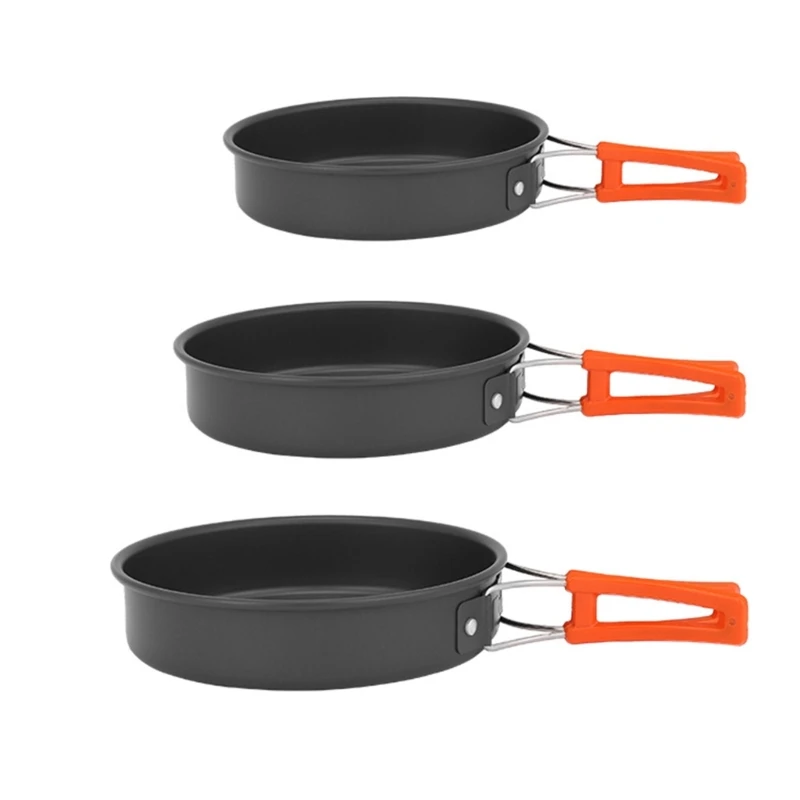 Camping Cooking Survival - Portable Frying Pan with Storage Bag