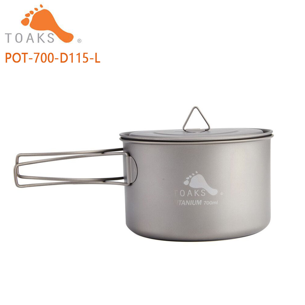Camping Cooking Survival - TOAKS Pure Titanium Camping Cookware Outdoor