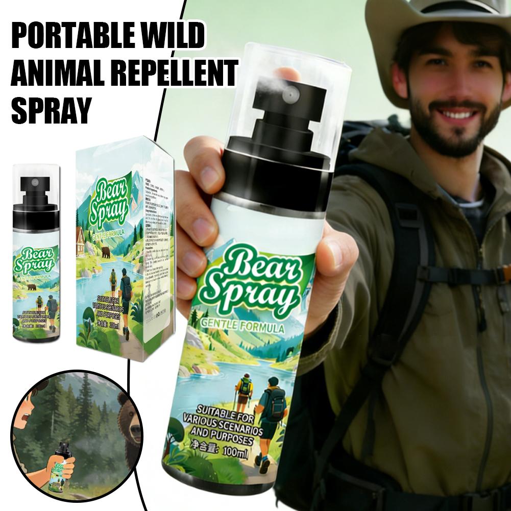 Camping Cooking Oil - 100ml Wildlife Repellent Spray Safety Lock