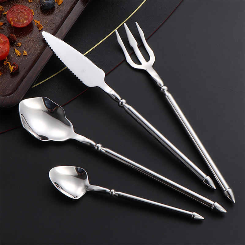 Camping Cooking Pan Set - 4PCS Haiwang 304 Stainless Steel Cutlery