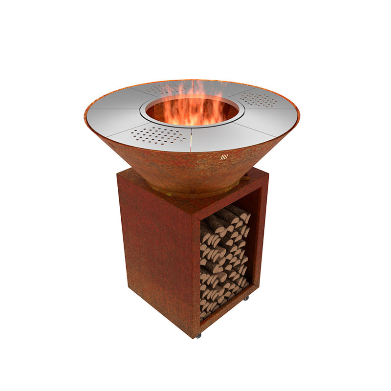 Camping Cooking Equipment Electric - Customized Corten Steel BBQ Grills for