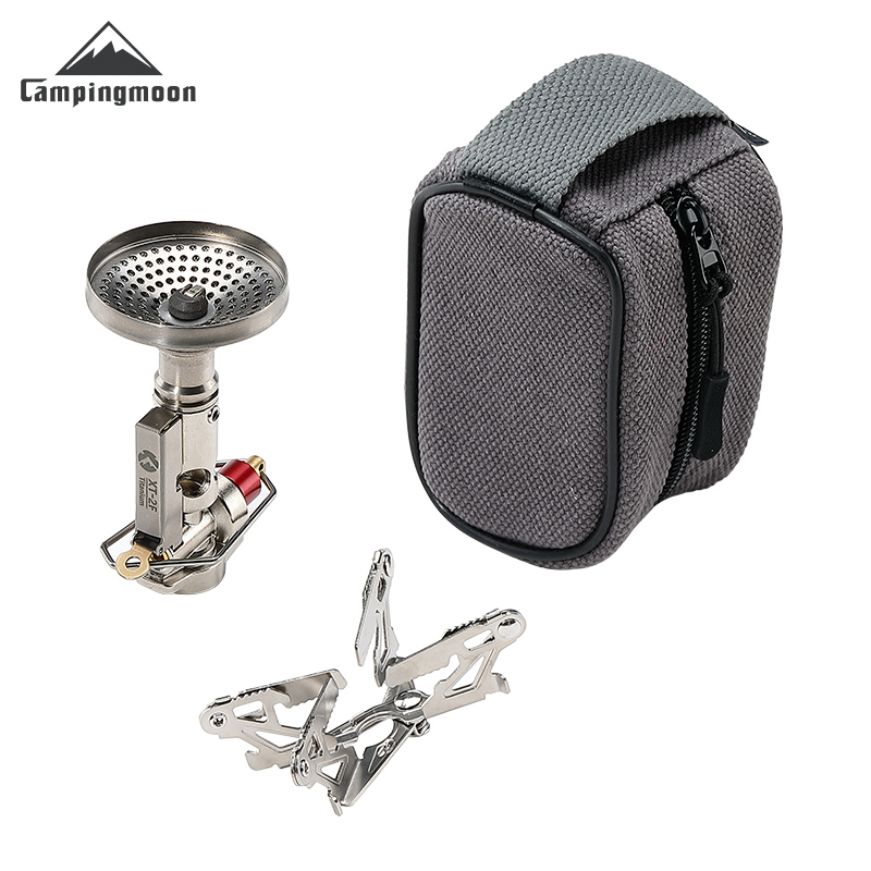 Camping Cooking Gazebo - CAMPINGMOON XT-2F Xuanfeng Titanium Rocket Stove