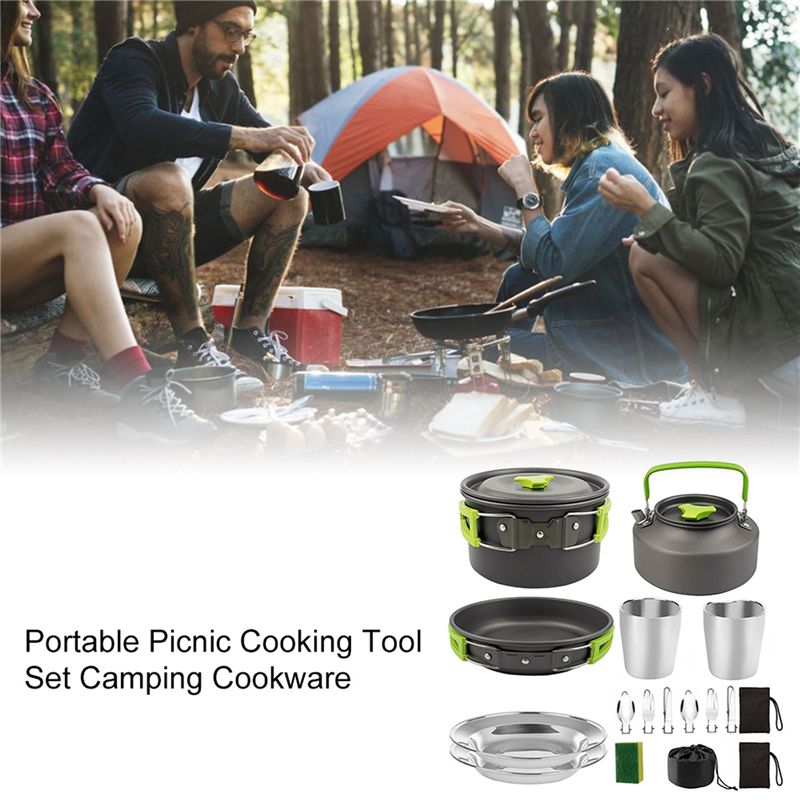 【BUYERS】Camping Cookware Porta - Camping Cooking Pots And Pans 评论和价格