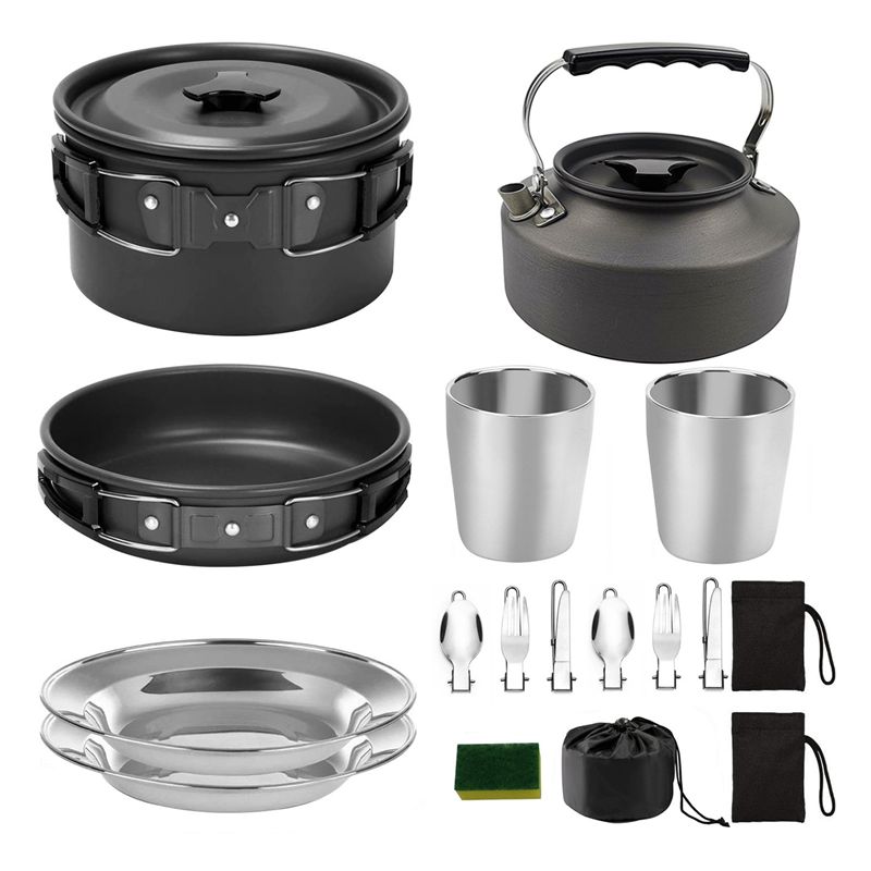 【BUYERS】Camping Cookware Porta - Camping Cooking Pots And Pans 评论和价格
