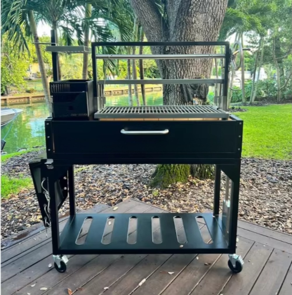 Argentine Grill Height Adjusta - Camping Cooking Equipment Electric 评论和价格
