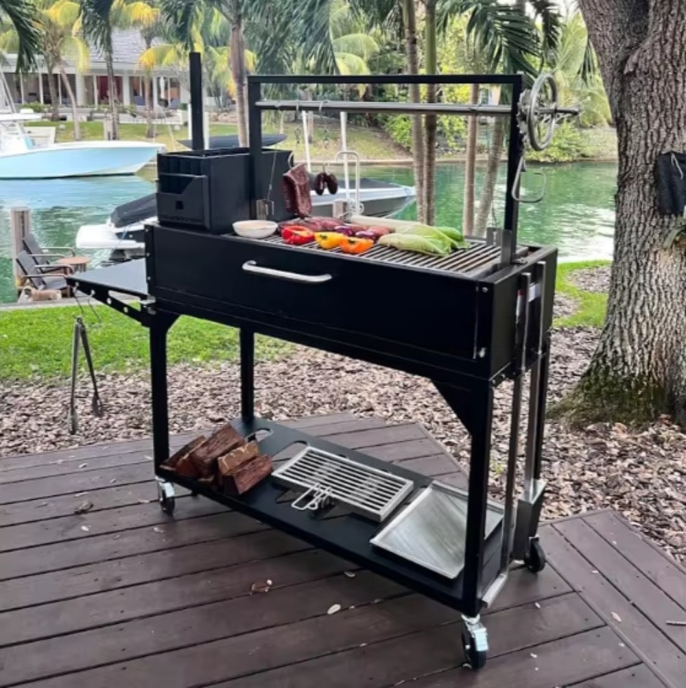 Argentine Grill Height Adjusta - Camping Cooking Equipment Electric 评论和价格