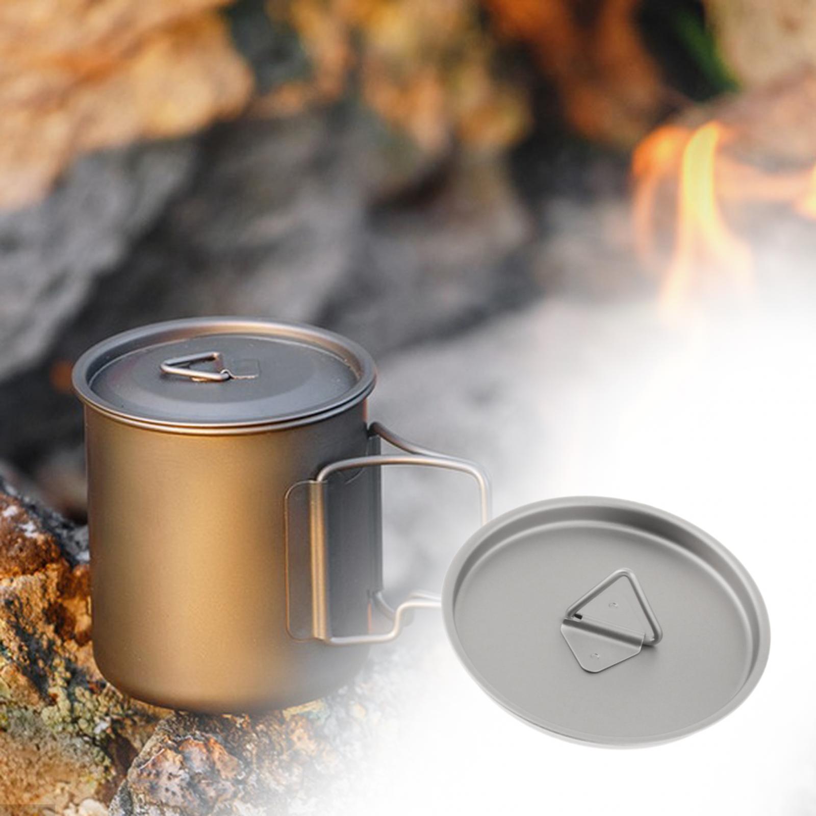 Titanium Outdoor Mug Lid Cookw - Camping Cooking And Drinking 评论和价格