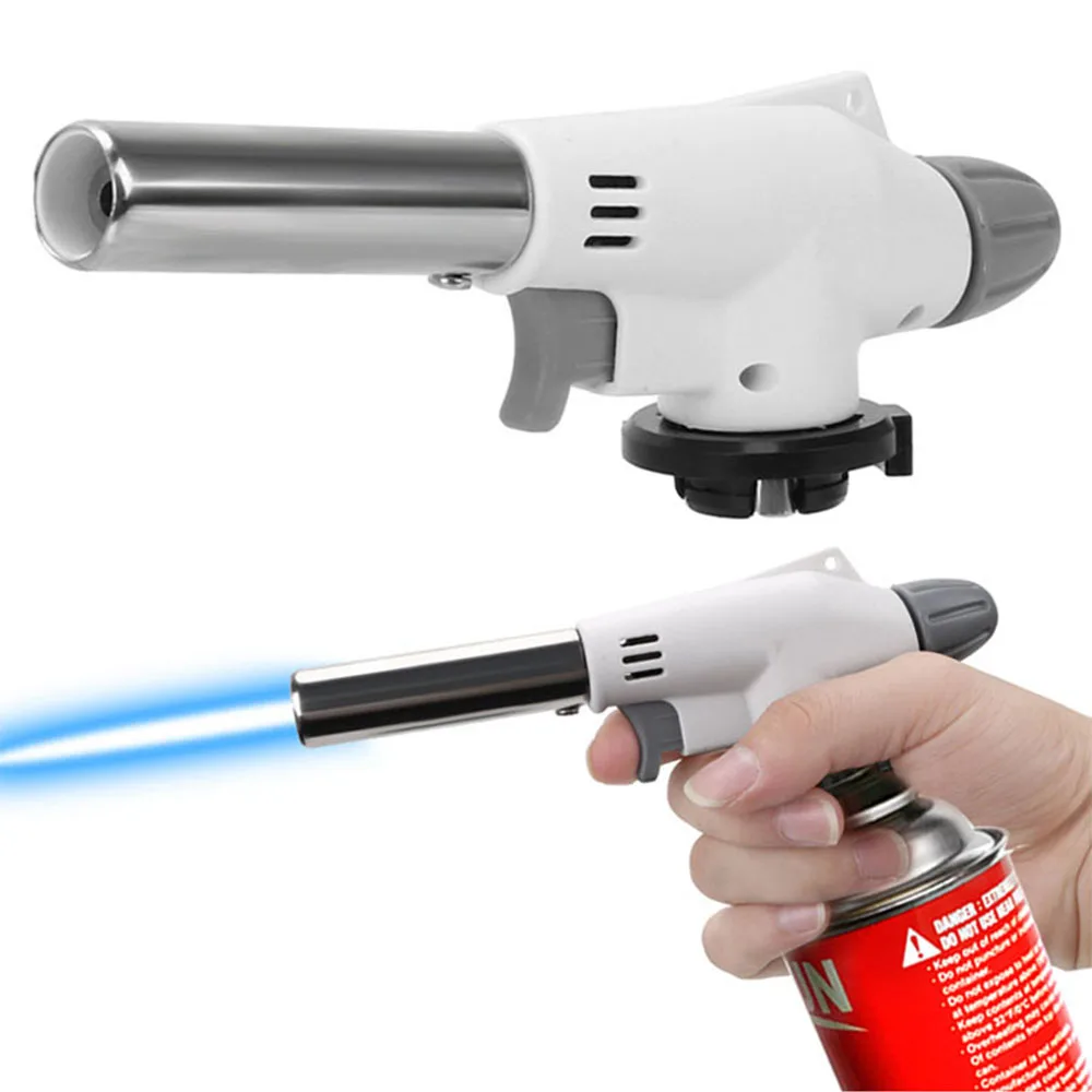 Portable Metal Flame Gun Butan - Camping Cooking Torch 评论和价格