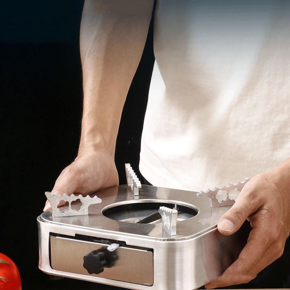 Portable Square Stainless Stee - Camping Cooking Burner 评论和价格