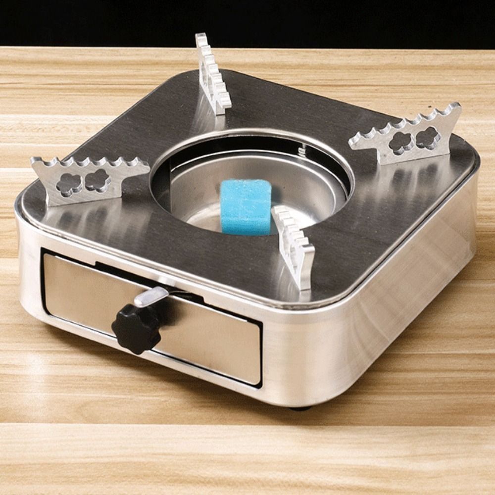 Portable Square Stainless Stee - Camping Cooking Burner 评论和价格