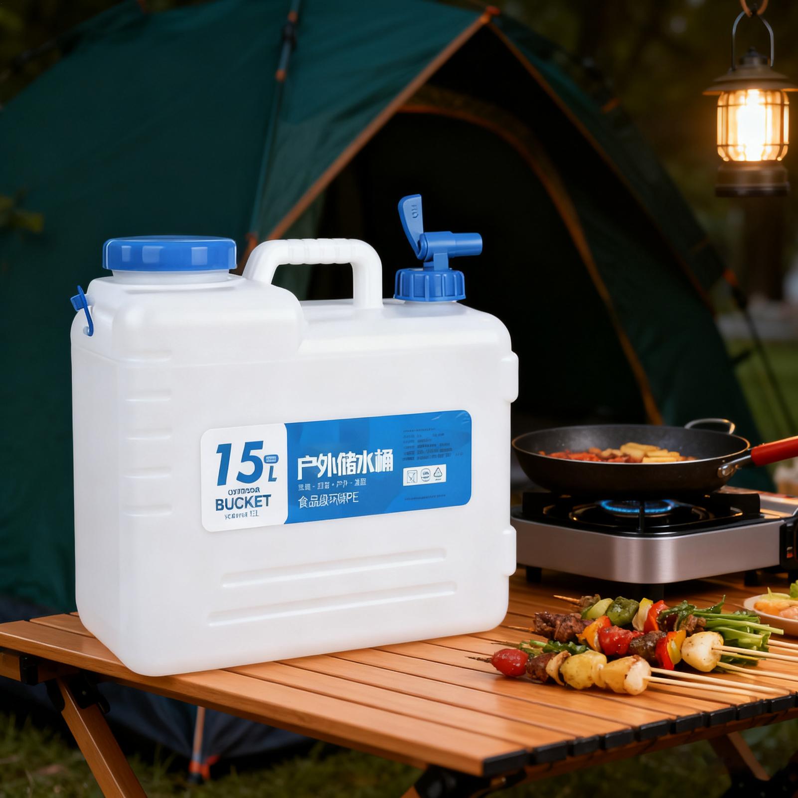 15L Drinking Water Bucket Stor - Camping Cooking And Drinking 评论和价格