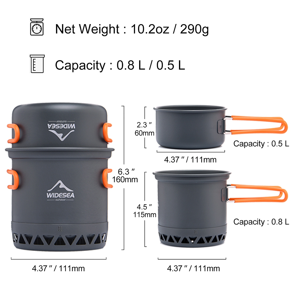 L68AWIDESEA Camping Cookware O - Camping Cooking Equipment Electric 评论和价格