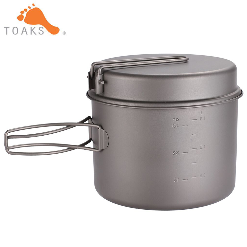 TOAKS Cookware Set Ultralight  - Camping Cooking Survival 评论和价格