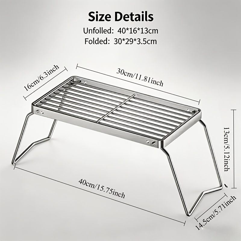 Portable Foldable Stainless Ca - Camping Cooking Survival 评论和价格