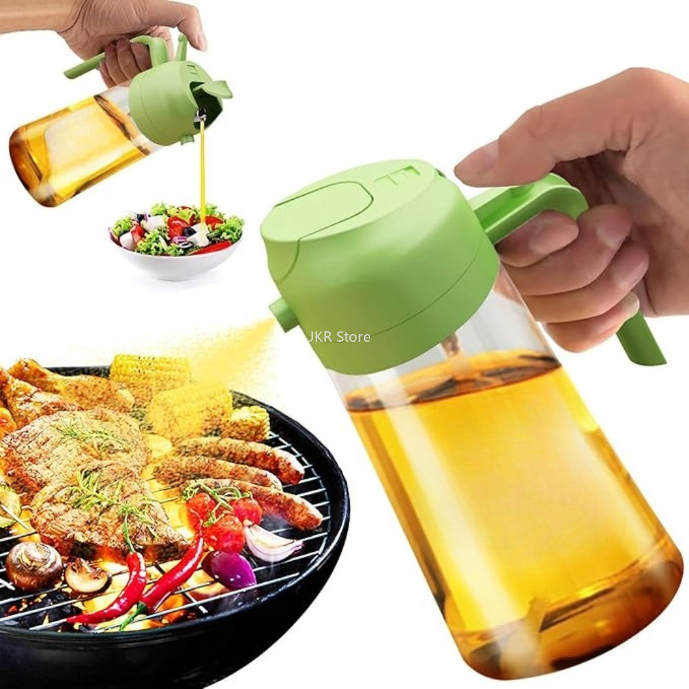 2 in 1 Olive Oil Sprayer Dispe - Camping Cooking Oil 评论和价格