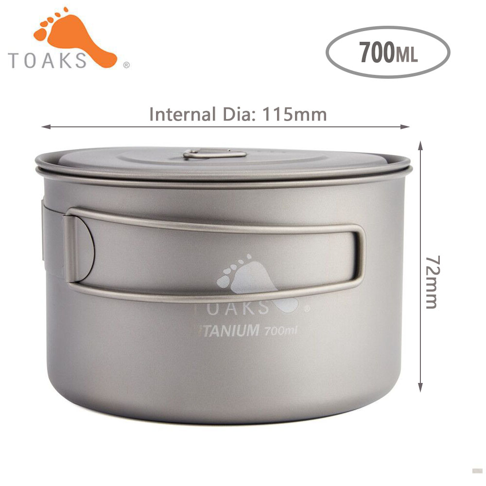 TOAKS Pure Titanium Camping Co - Camping Cooking Survival 评论和价格