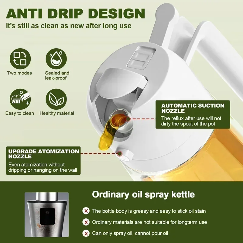Olive Oil Spray Oil Sprayer Pl - Camping Cooking Oil 评论和价格