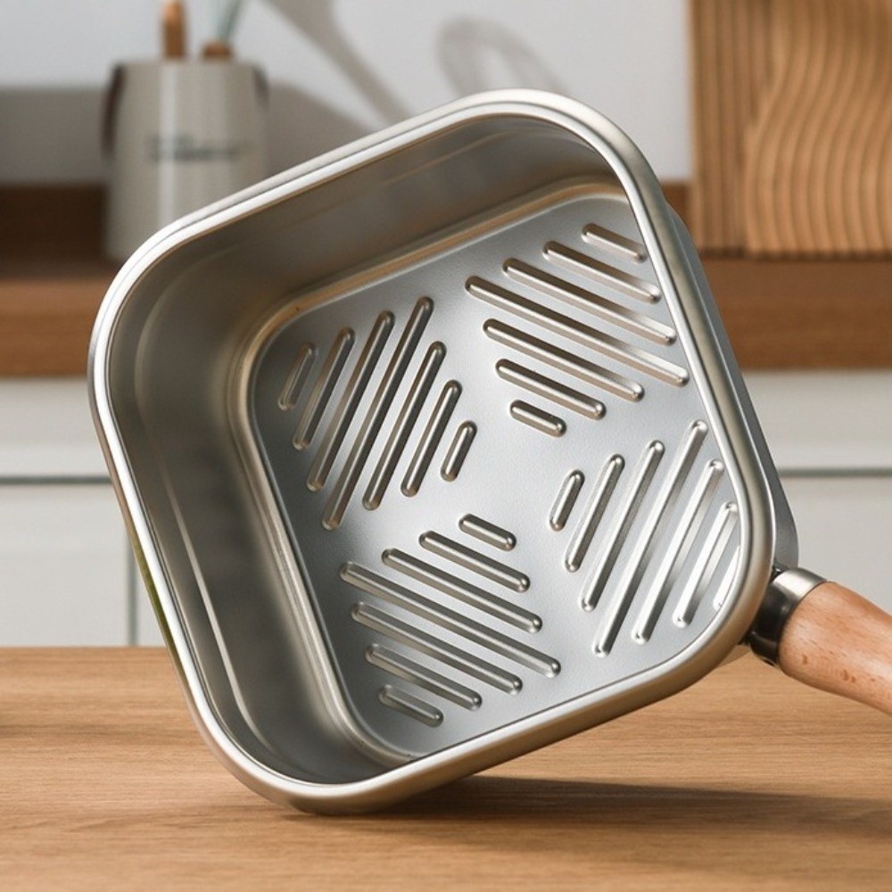 Portable Stainless Steel Fryin - Camping Cooking Pots And Pans 评论和价格