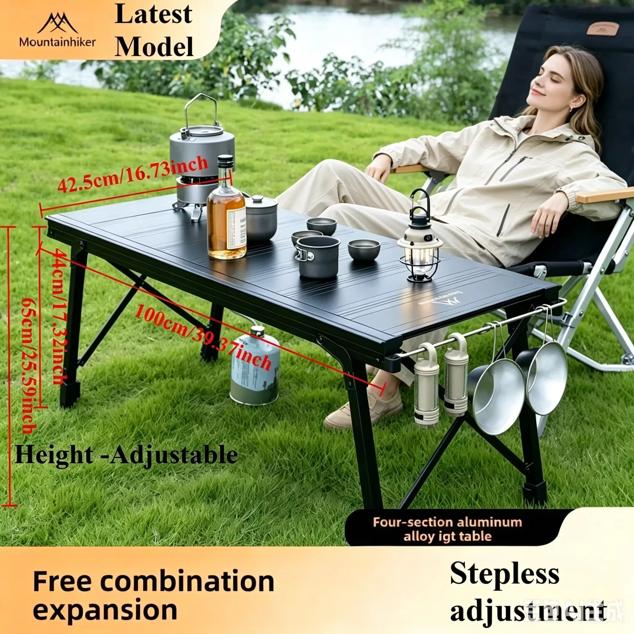 Folding IGT Camping Lift Table - Camping Cooking Options 评论和价格