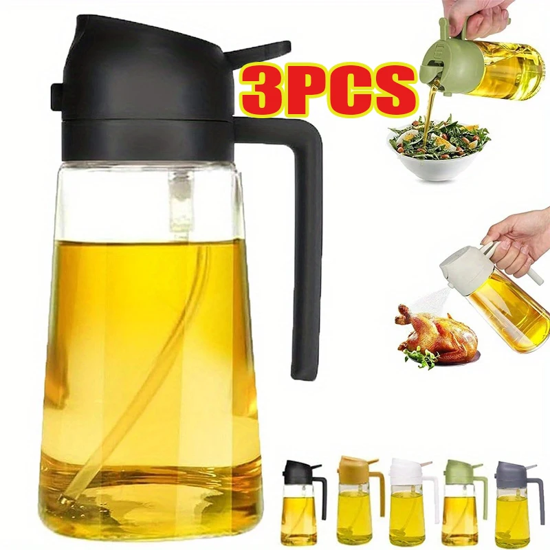 Oil Spray 2-in-1 Plastic House - Camping Cooking Oil 评论和价格