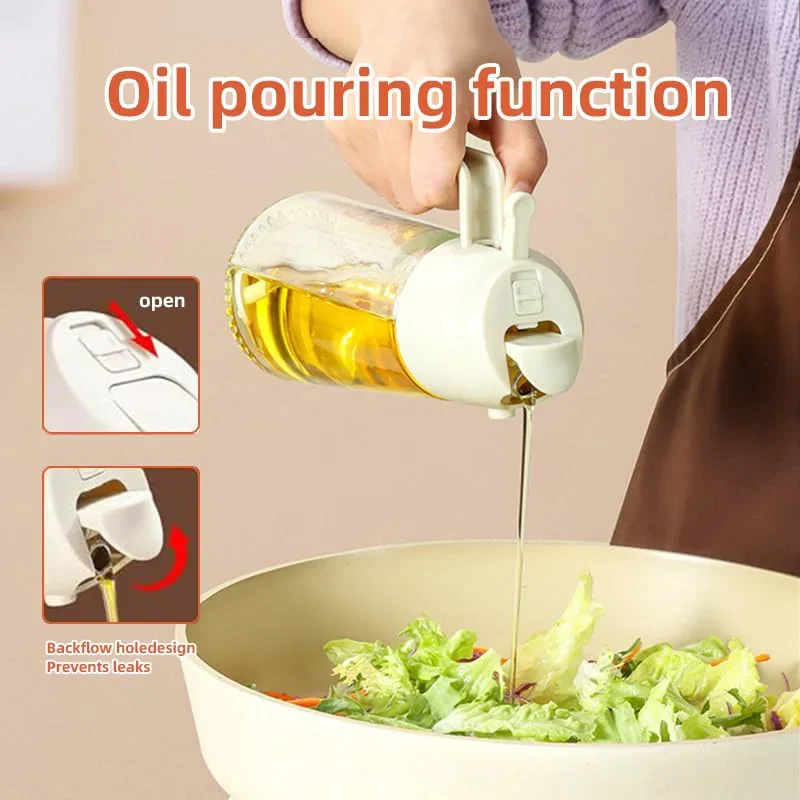 Oil Spray 2-in-1 Plastic House - Camping Cooking Oil 评论和价格