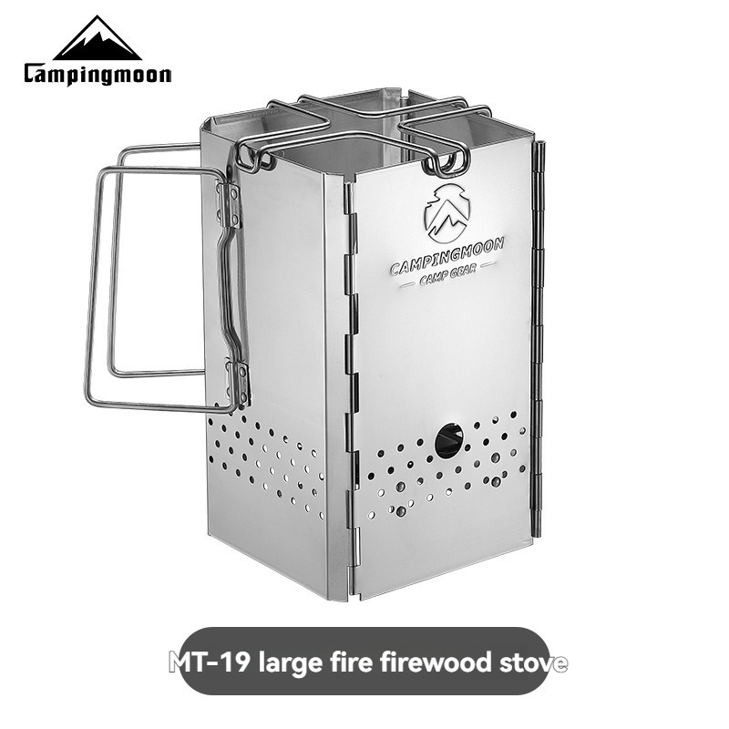 MT-18 CAMPINGMOON Foldable Por - Camping Cooking Burner 评论和价格
