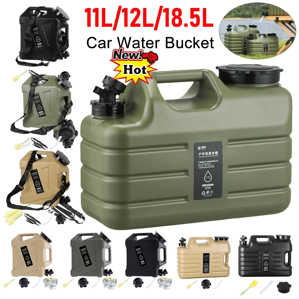 11/12/18.5L Water Bucket Large - Camping Cooking And Drinking 评论和价格