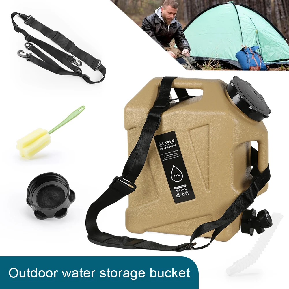 11/12/18.5L Water Bucket Large - Camping Cooking And Drinking 评论和价格