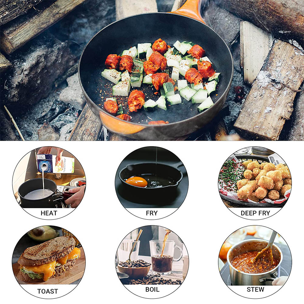 Outdoor cooking 3-4 person pic - Camping Cooking Pots And Pans 评论和价格