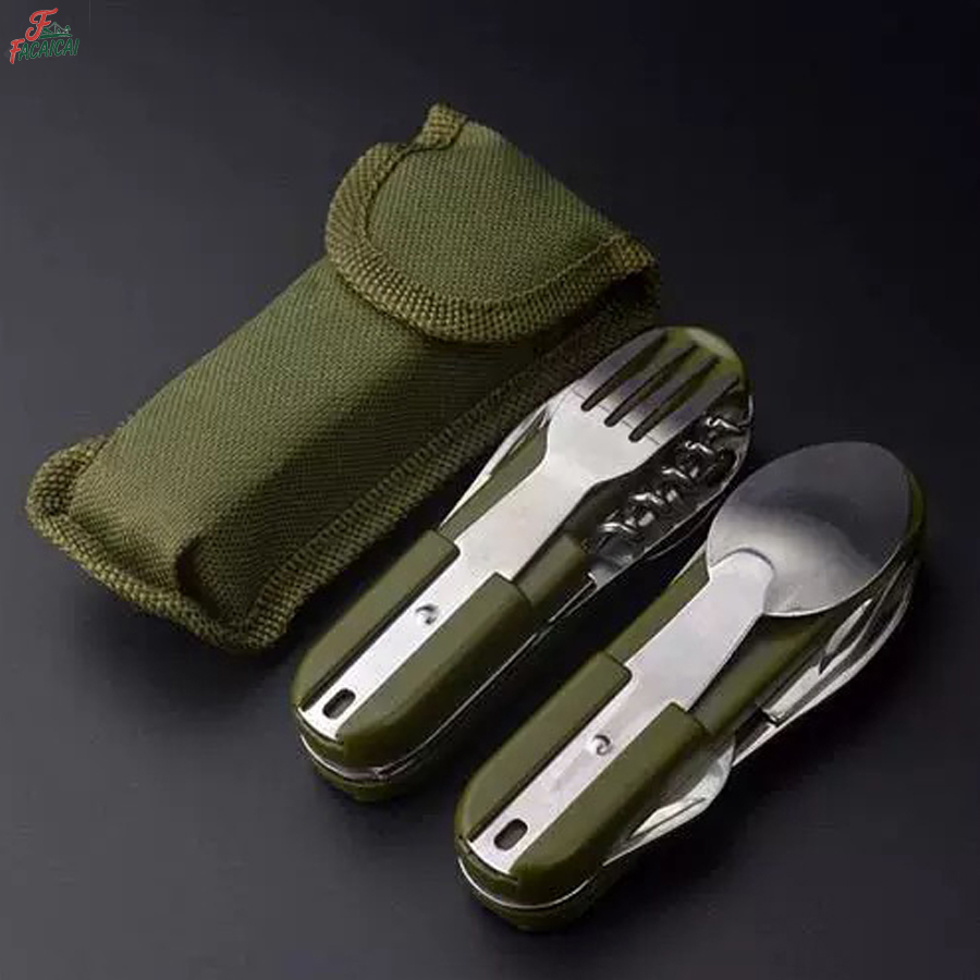 Camping Gear 5-in-1 Stainless  - Camping Cooking Survival 评论和价格