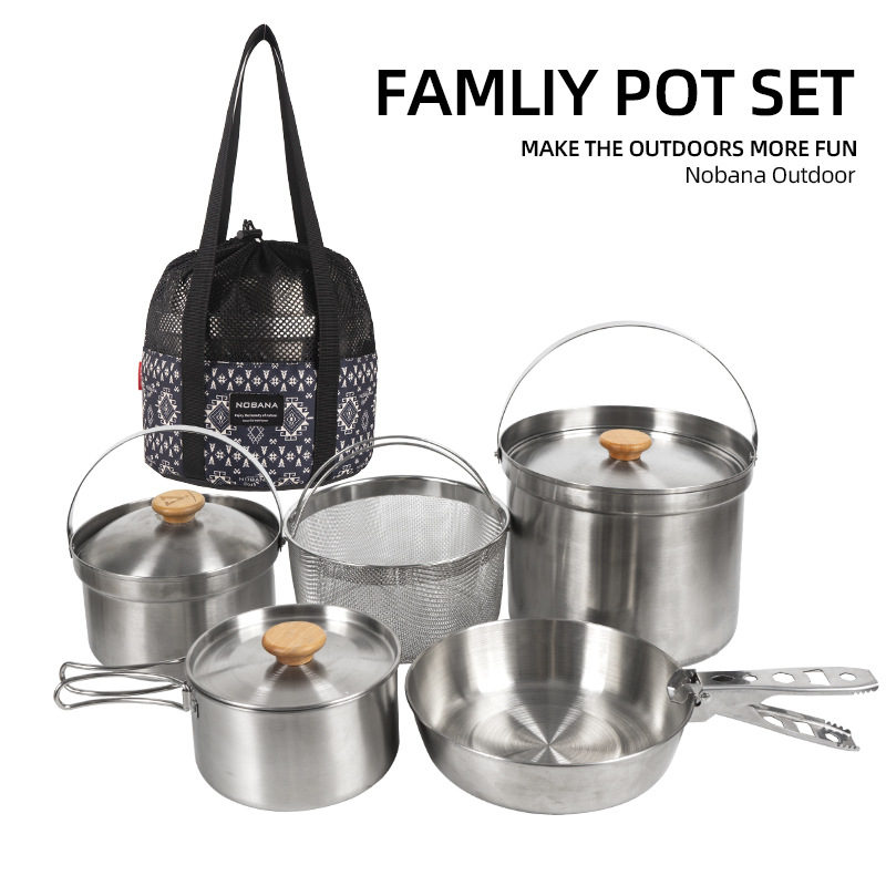 NOBANA Newest Outdoor Stainles - Camping Cooking Survival 评论和价格