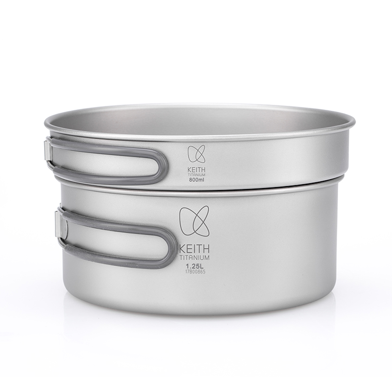 KEITH Pure Titanium 2-Piece Co - Camping Cooking Survival 评论和价格