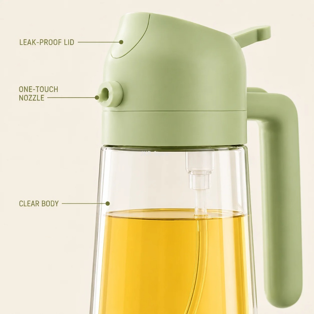 2 in 1 Olive Oil Sprayer Dispe - Camping Cooking Oil 评论和价格