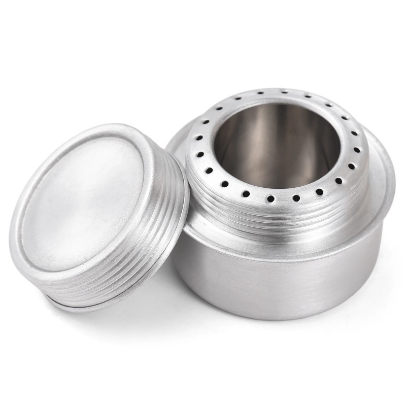 Ultralight Silver Alcohol Stov - Camping Cooking Burner 评论和价格