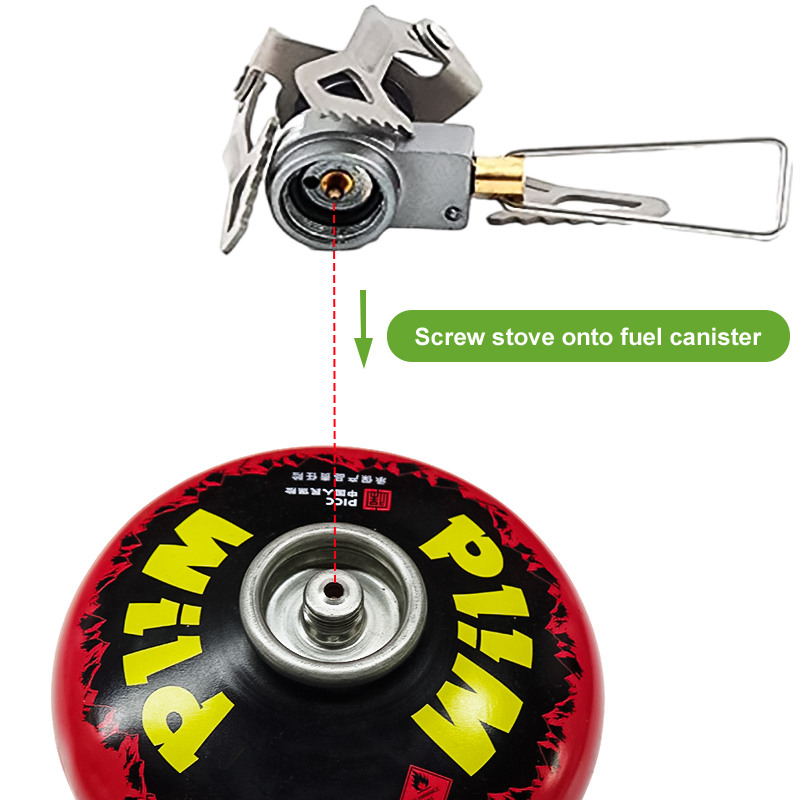 BRS Outdoor Gas Stove Mini Cam - Camping Cooking Burner 评论和价格