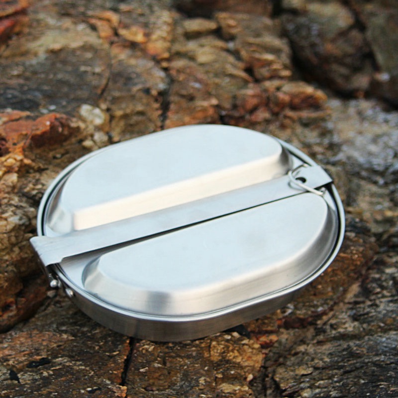 US Military Mess Kit, Retro Me - Camping Cooking Kit Box 评论和价格