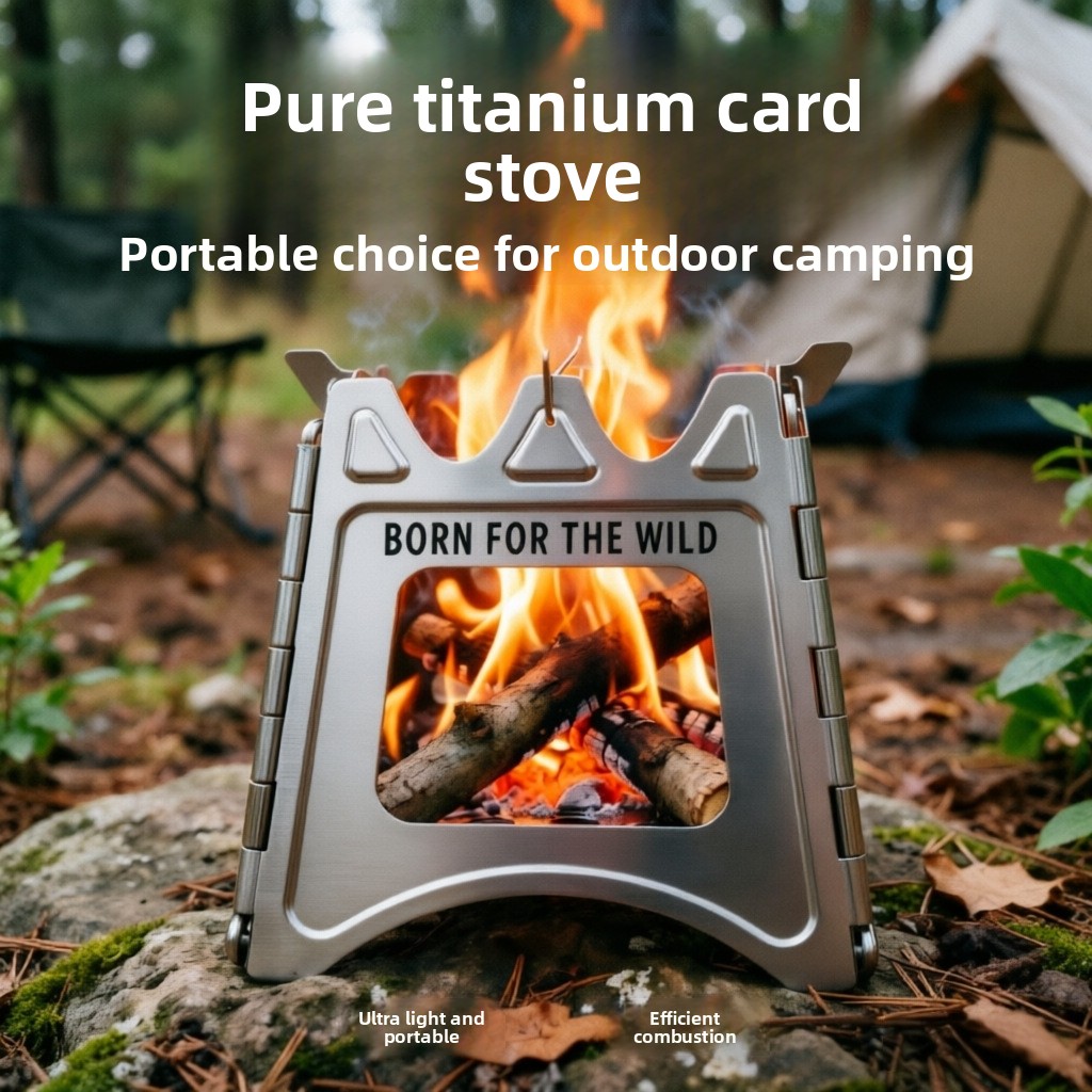 TiForge Compact Folding Titani - Camping Cooking Burner 评论和价格