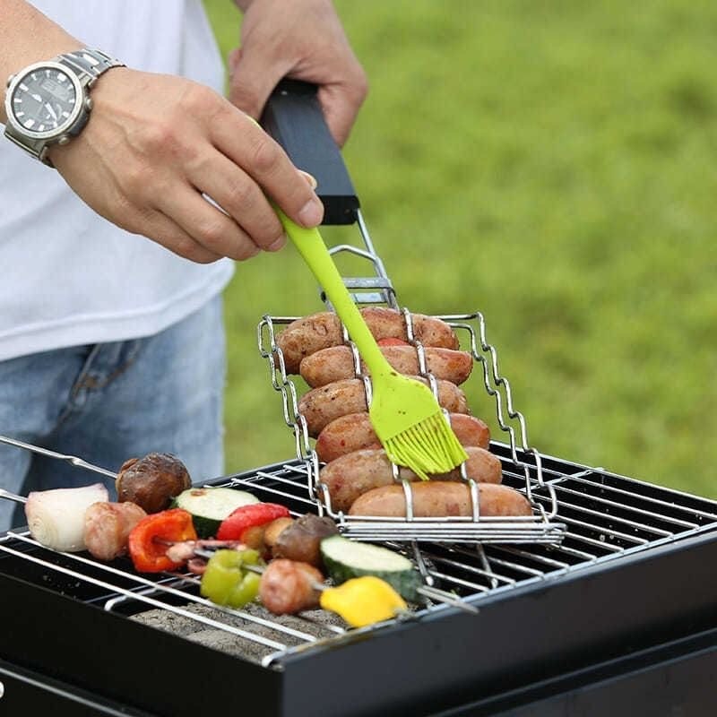 Portable Camping BBQ Grill Com - Camping Cooking Grill 评论和价格