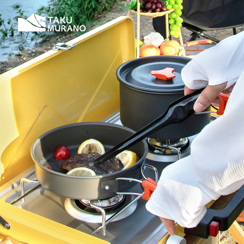Camping Cookware Set Outdoor C - Camping Cooking Utensil Set 评论和价格