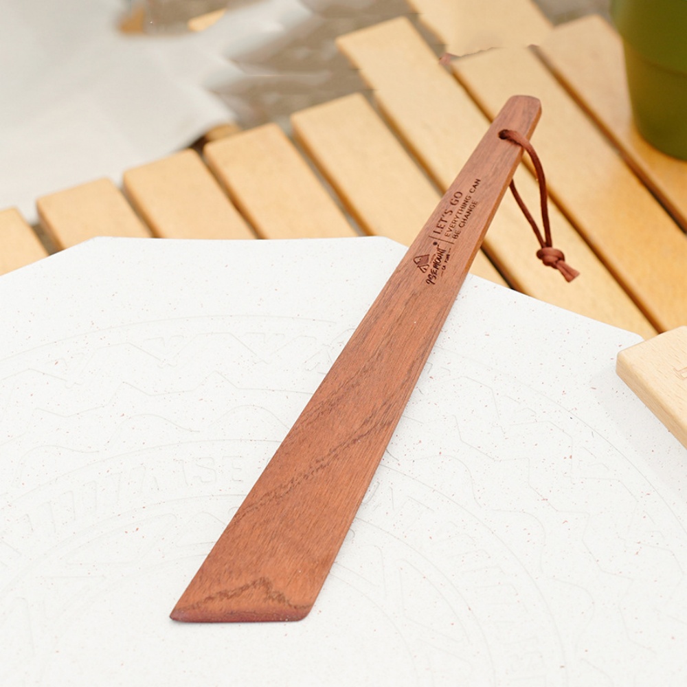 Outdoor Camping Wooden Spatula - Camping Cooking Survival 评论和价格
