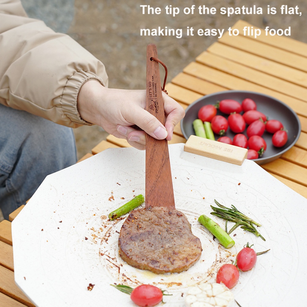 Outdoor Camping Wooden Spatula - Camping Cooking Survival 评论和价格