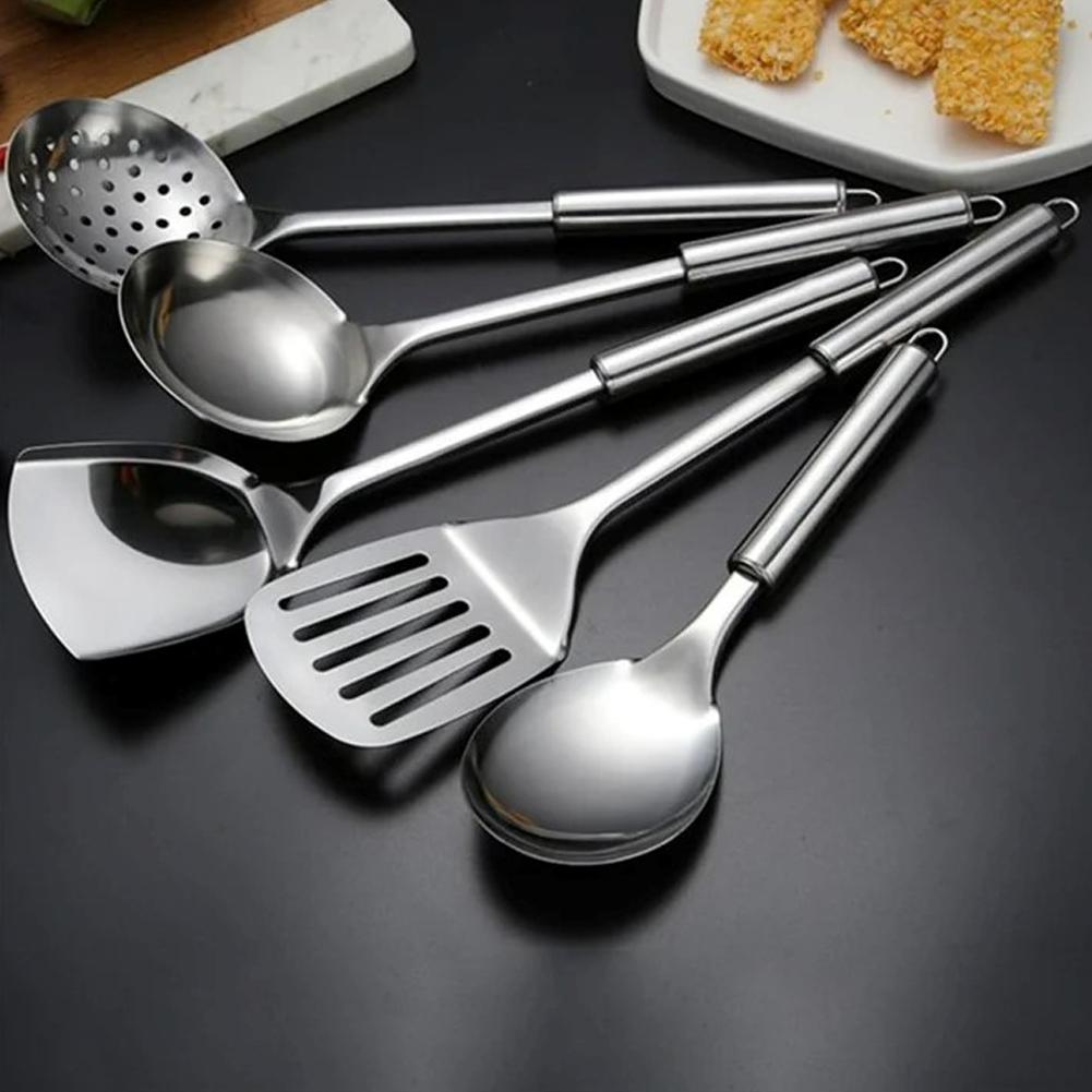 5PCS/SET Stainless Steel Pract - Camping Cooking Pan Set 评论和价格