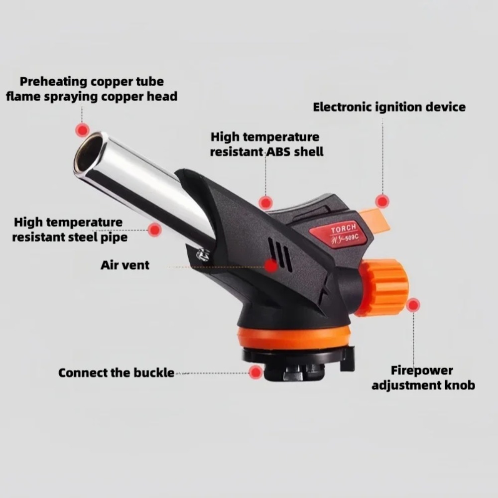 BBQ Camping Cookin Flame Gun T - Camping Cooking Torch 评论和价格