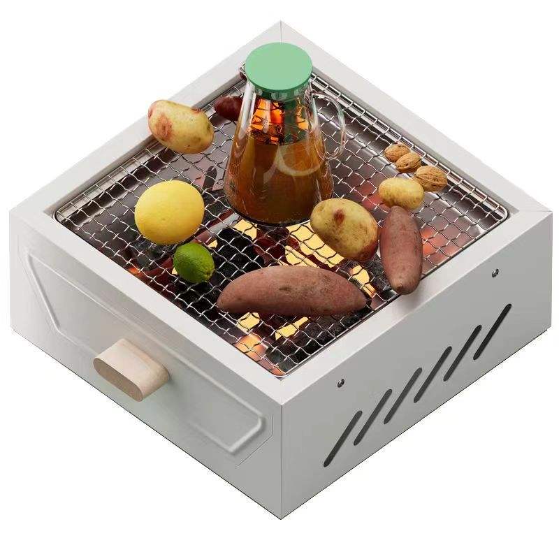 Portable Tabletop Camping Char - Camping Cooking Grill 评论和价格