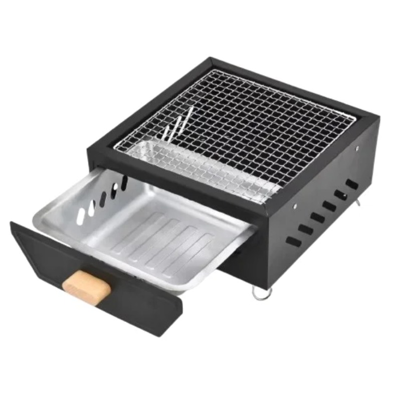Portable Tabletop Camping Char - Camping Cooking Grill 评论和价格