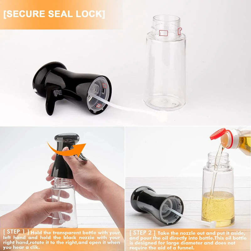 Oil Spray Bottle for Cooking K - Camping Cooking Oil 评论和价格