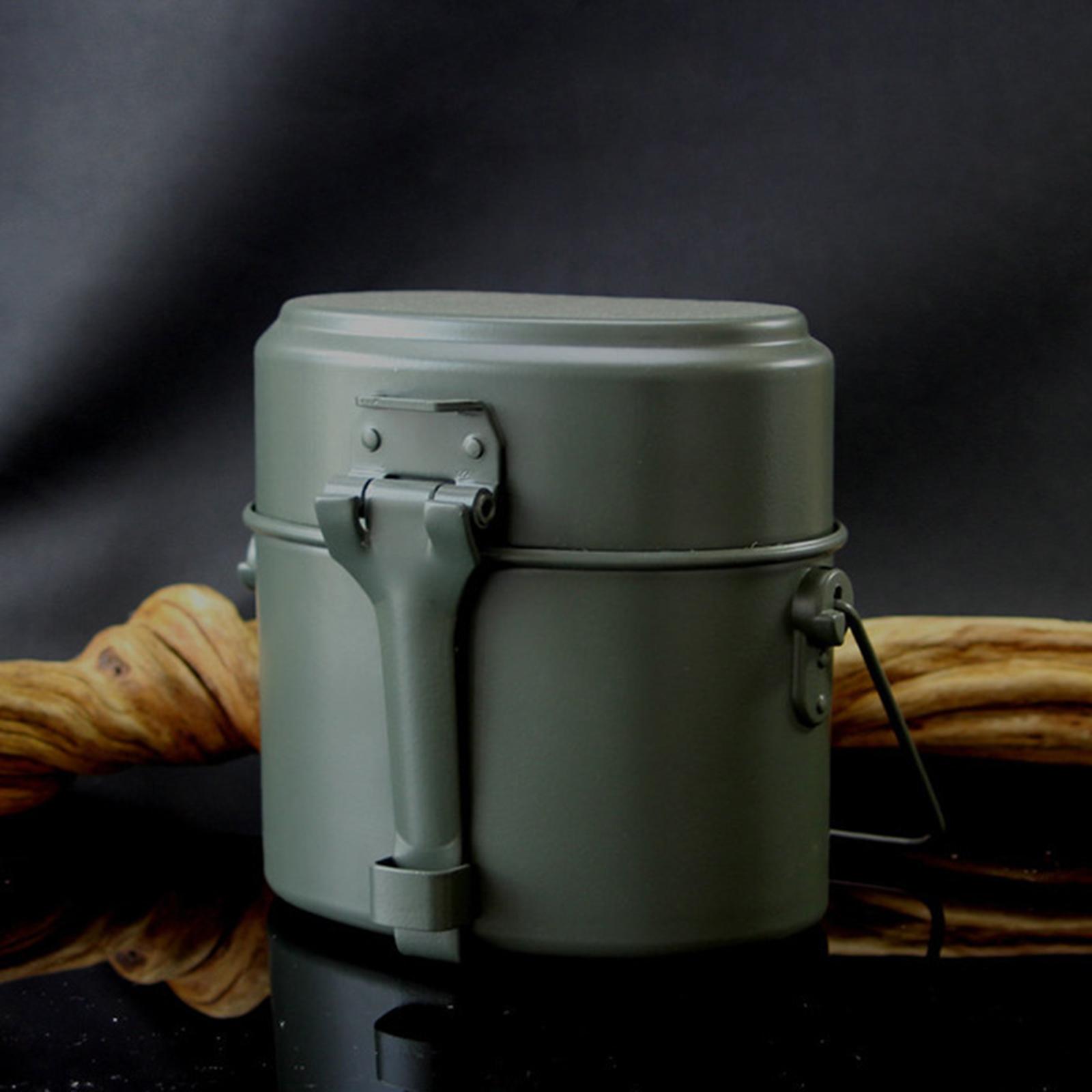 Camping Mess Tin Kit Thick Alu - Camping Cooking Kit Box 评论和价格