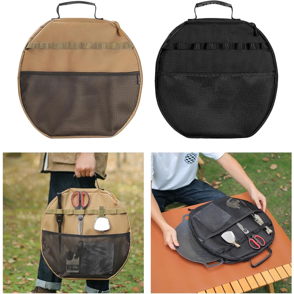 Grill Pan Storage Bag, Portabl - Campfire Cooking Anime 评论和价格